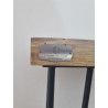 console en chêne massif et pieds épingle live edge CH3