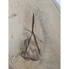 console en chêne massif et pieds épingle live edge CH1